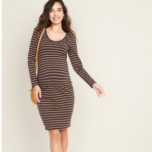 Striped Old Navy Maternity Dress